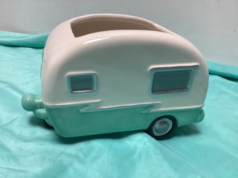 Porcelain Camper Teleflora Plant Holder