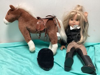 Gotz Pottery Barn Horse And Doll