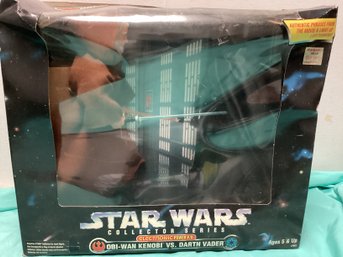 Obi-wan Kenobi Vs Darth Vader Star Wars Collector's Play Set