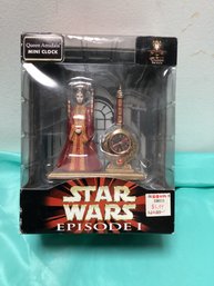 Queen Amidala Mini Clock Star Wars Episode 1