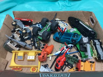 Play Car, Truck, And Plane Toy Lot