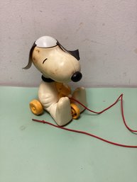 1972 Hasbro Pull Along Snoopy