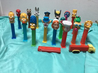 Pez Dispenser Lot