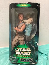 Luke Skywalker & Yoda Star Wars Power Of The Jedi Action Figure