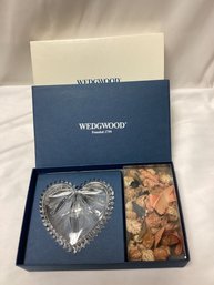 Wedgwood Heart Dish With Potpourri