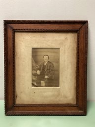 Antique Portrait Of Young Man