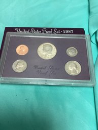 1987 US Coin Proof Set