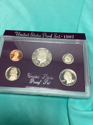 1987 US Proof Coin Set