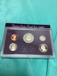 1987 US Proof Coin Set