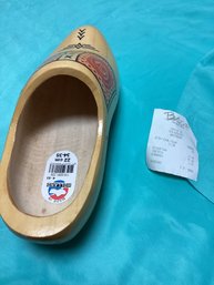 Holland Wooden Decorative Shoe