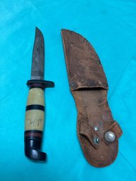 Vintage Knife With Sheath