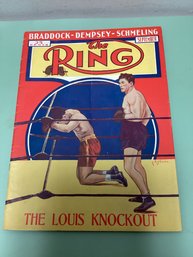 September 1930s The Louis Knockout Cover Magazine