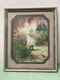 Best Of Friends Framed Vintage Print