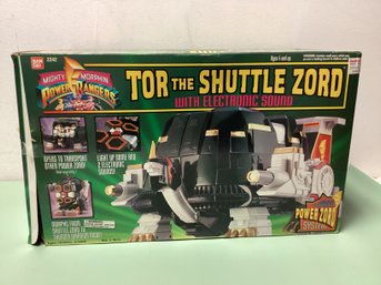 1994 Bandai Mighty Morphin Power Rangers Tor The Shuttle Zord