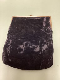 Antique Velvet Evening Purse