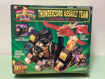 1994 Bandai Mighty Morphin Power Rangers Thunderzord Assault Team