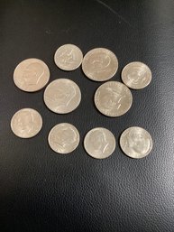 Eisenhower And Kennedy Coin Lot