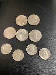 Eisenhower And Kennedy Coin Lot