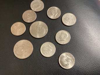 Eisenhower And Kennedy Coin Lot