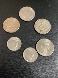 Eisenhower And Kennedy Coin Lot