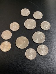 Eisenhower And Kennedy Coin Lot