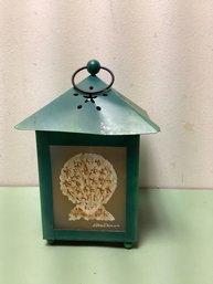 Kathleen Dennis Painted Nautical Tin Lantern