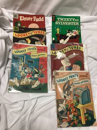 Gold Key & Dell Comic Lot - Elmer Fudd, Looney Tunes, And Tweety & Sylvester