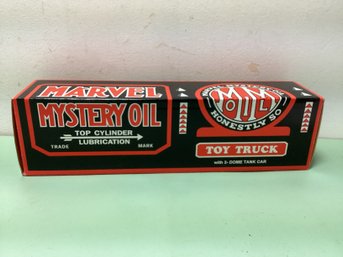 Marvel Mystery Oil Top Cylinder Toy Truck - NIB