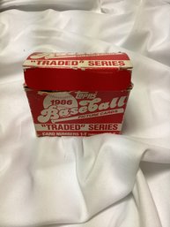 1986 Topps Baseball Card Box - Not Factory Sealed