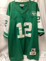 Joe Namath Mitchell & Ness NY Jets Football Jersey