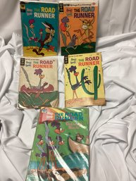 Gold Key & Whitman The Road Runner Looney Tunes Comics Lot