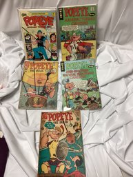 Popeye The Sailor Comic Book Lot