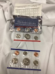 1997 US Mint Uncirculated Coin Set