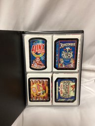 Topps Wacky Packages Cards Binder