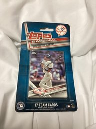 Topps 2017 NY Yankees Team Card Set Factory Sealed