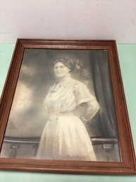 Antique Framed Still Portrait