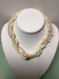 Double Strand Precious Stone Necklace - Taiwan