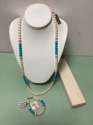 Marvella Vintage Necklace And Earrings Set