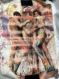 1969 Painted Bodies Poster