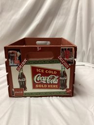 Coca-cola Advertising Wooden Crate