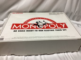 Monopoly Ho Scale Ready To Run Train Set - Brand New