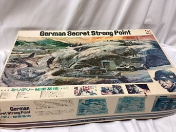 German Secret Strong Point Military Assembly Building Model Kit