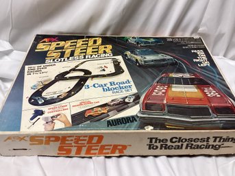 AFX Speed Steer Slotless Racing Slot Car Set - No Cars