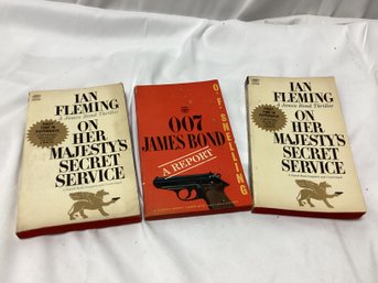 James Bond And Secret Service Paperback Books