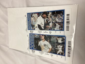 New York Yankees Ticket Stubs