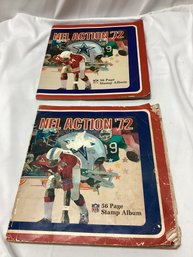 NFL Action 72 Stamp Book Lot