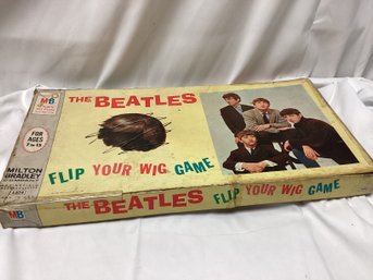 The Beatles Flip Your Wig Board Game - Milton Bradley