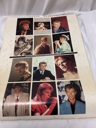 1993 David Bowie Calendar