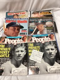 Sports Illustrated Snd People Magazine- Mickey Mantle And More