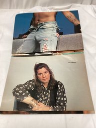 Rock Magazine Full Of Vintage Rock Posters - Ozzy Osbourne, Metallica, Extreme, And More